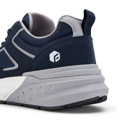 FitVille Le più nuove scarpe da corsa da uomo 4E Sneakers larghe con supporto per l'arco plantare per piedi piatti Sollievo dal dolore al tallone Fascite plantare