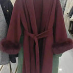 long wine red