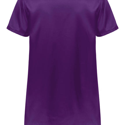 Donna uomo pigiama in raso di seta pigiameria maniche corte camicia da notte Kimono accappatoio abito da notte accappatoio camicia da notte estiva Homewear