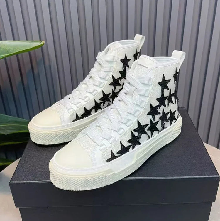 Canvas shoes, women's shoes, classic low top thick soled men's couple retro board shoes, high top versatile casual shoes