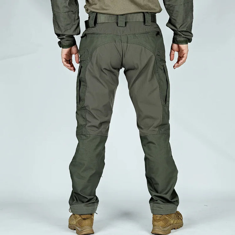 Men's Outdoor Tactical Pants With Multi Pocket Combat Training Hunting Cargo Pants Waterproof Wear-resistant Workwear Pants