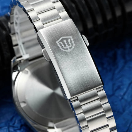 Watchdives WD0006 V2 Watch VH31 Sweep Second Quartz Movement Sapphire Luminous Stainless Steel Watches Waterproof 38mm Watch