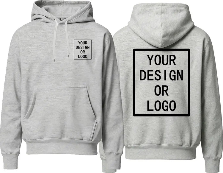Custom Your Own Design Brand Logo/Picture Personalized Custom Men Women DIY Hoodies Sweatshirt Casual Hoody Hot Pullover