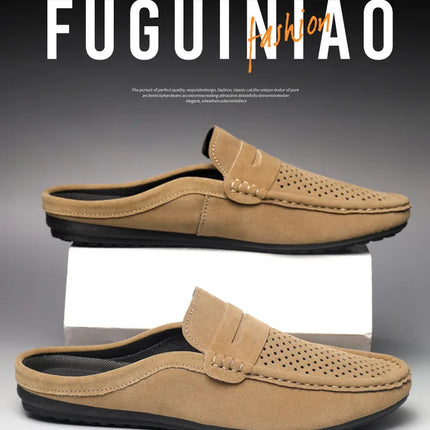 Mocassini da Uomo Leggeri Estivi, Scarpe Comode Senza Lacci, Traspiranti, Casual, con Supporto Parziale, Ciabatte per Uomo