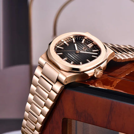 Nuovo Orologio da Uomo PAGANI DESIGN Sport Elegance 2026 con Movimento ST16, Impermeabile, Meccanico, in Acciaio 316L, Lussuoso e Luminoso