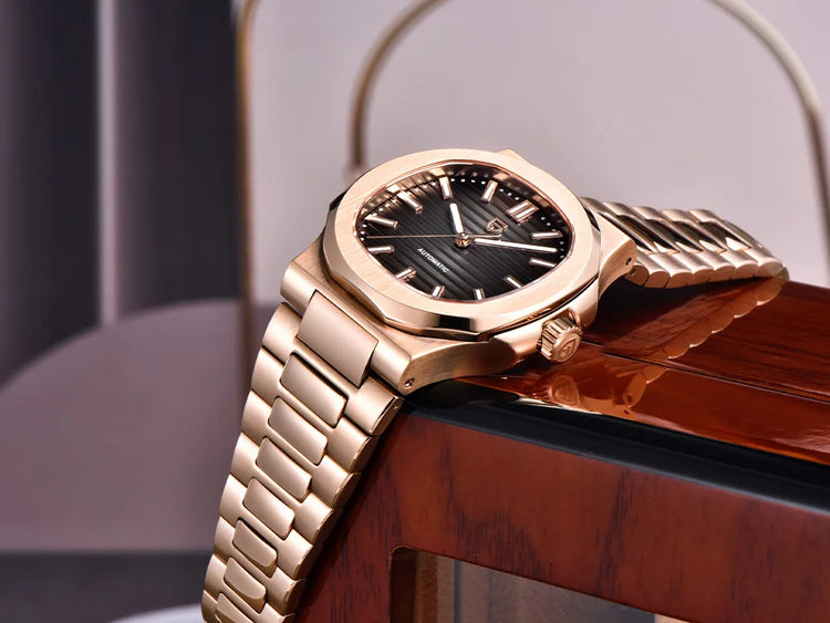 PAGANI DESIGN 2026 Nuovo Orologio da Uomo con Movimento Seagull ST16, Orologio Meccanico Automatico di Lusso, Vetro Zaffiro AR, Acciaio Inossidabile 316L, Impermeabile