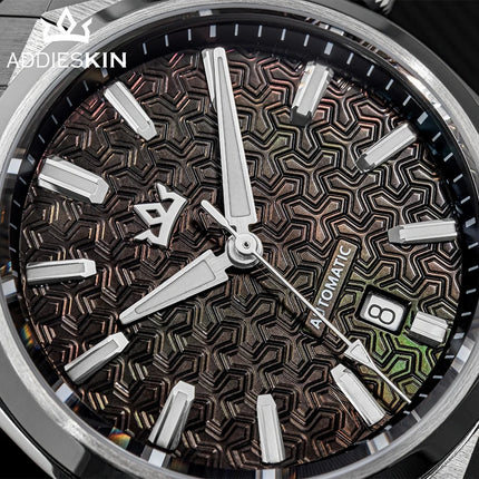 AddiesKIN Men Automatic Watch BGW9 Luminous 20Bar Waterproof Sapphire Glass 316L Stainless Steel K014 Mechanical Watch ST2130