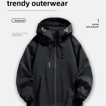 Naruto Shippuden Akatsuki Organization Cartoon Jacket 2D Student Couple Hooded Coat Jacket Top Anime Peripheral Wholesale