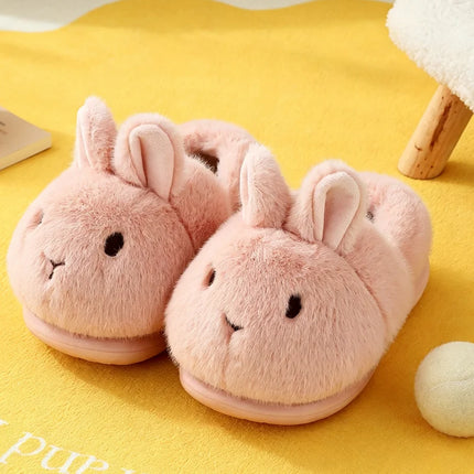 New Gentle Gradient Kitten Mules Slippers Women Winter Home Warm 3D Cat Shoes 44 45 Woman Indoor Plush Slipper Furry Room Mules