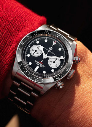 Nuovo Orologio da Uomo PAGANI DESIGN BB Panda 2026, Orologio al Quarzo di Lusso Retrò, Cronografo Sportivo da Polso, Impermeabile 100M, Luminoso