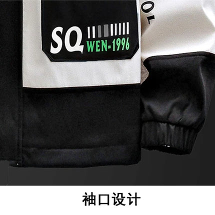 Winter Outfits Men Thick Warm Tracksuit Set Men Fashion Clothing SportswearJacket Pants 2 Piece Fleece Lined Sets