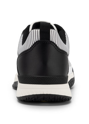 FitVille Scarpe da pickleball larghe da uomo Scarpe da tennis Scarpe da tennis da cancha intera con supporto per l'arco plantare Scarpe sportive leggere antiscivolo