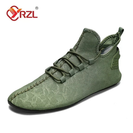 YRZL Mocassini da uomo in rete Mocassini da guida Appartamenti di alta qualità Scarpe da passeggio Mocassini casual antiscivolo traspiranti Scarpe da uomo estive