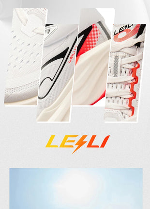 QIAODAN TG1.0 Women's 2026 Marathon Platform Racing Shock Running Shoes Long-distance Soft Rebound Sneakers QDB022253285 PlatiNum