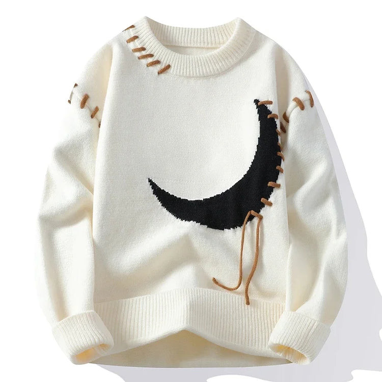 2025 Korean Style Men Women Sweater Knitted Trendy Youth Student Style Knitwear Top Casual Warm Crew Neck Knitted Pullover 4XL-M