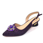 A PAIR SHOES Purple / 40