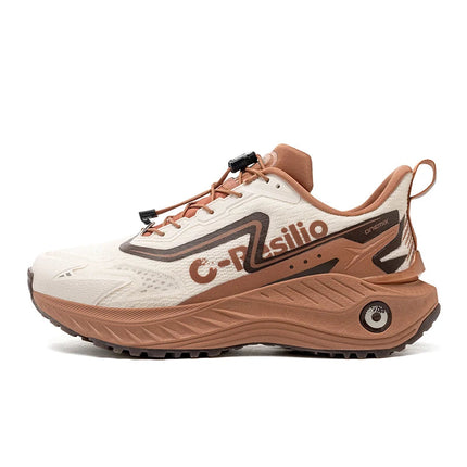 ONEMIX Autunno Inverno Luce 0 Outdoor Shock Assorbibile Leggero Scarpe da corsa da fondo Uomo Antiscivolo Resistente all'usura Arrampicata PlatiNum