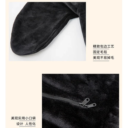 Anime Cosplay Costume Kigurumi pigiama inverno flanella adulto Kawaii Cartoon