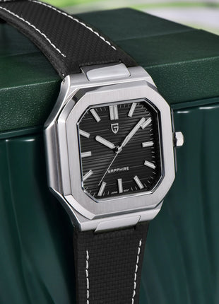 PDYS019 PAGANI DESIGN Orologi da polso al quarzo da uomo TMI VH31 37MM 10Bar Impermeabile 316L Acciaio inossidabile di lusso Zaffiro