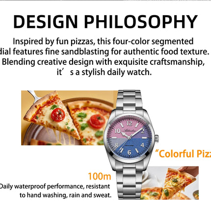 ADDIESDIVE Watch Men 2026 New 36mm Quartz Wristwatch AD2555 Sapphire 100m Waterproof BGW9 Luminous 316L Stainless Steel Watches