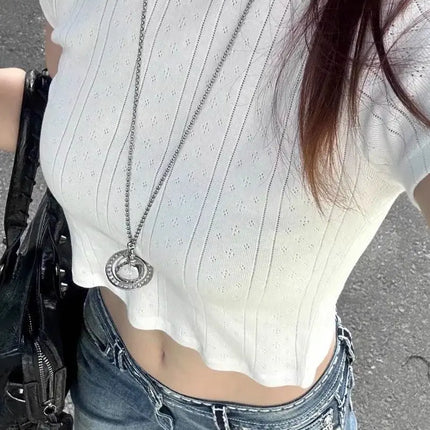 Pantaloni da donna Autunno Blu Y2k Wash Cargo Jeans Vintage Baggy Denim Pantaloni Stile giapponese anni 2000 Oversize Boyfriend Harajuku Jeans