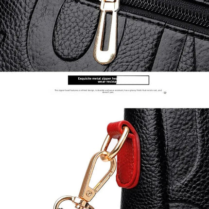 Ladies Large Capacity Leather Shoulder Bag 2025 New Style Urban Simple Tote Bag Women's Single Shoulder Bag Daily Match PlatiNum