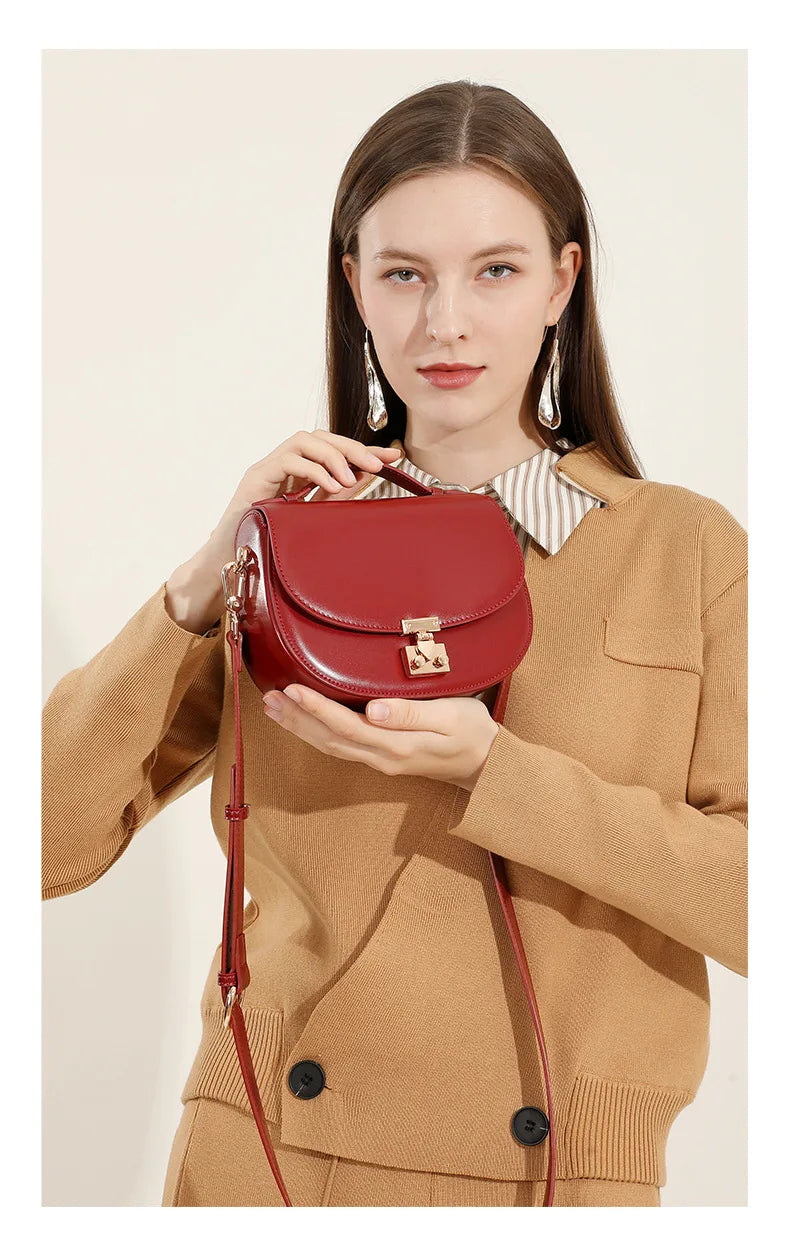 YANATARI Borsa da donna in vera pelle borsa a tracolla in pelle di vacchetta Minimalismo borse di lusso da donna borsa a tracolla da donna di alta qualità 2025