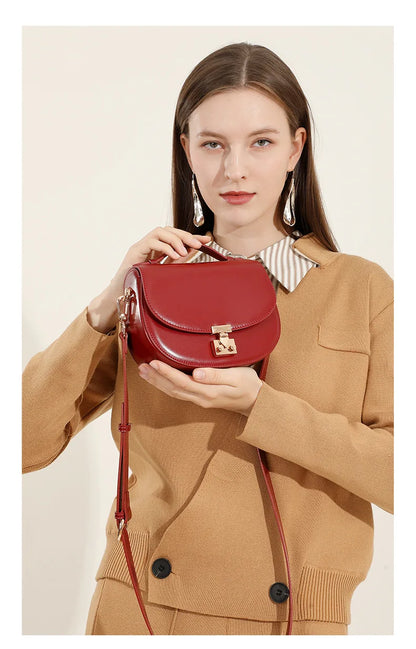 YANATARI Borsa da donna in vera pelle borsa a tracolla in pelle di vacchetta Minimalismo borse di lusso da donna borsa a tracolla da donna di alta qualità 2025