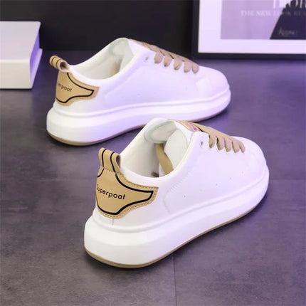 New Luxury Design Sneakers For Men Fashion White Board-shoe Soft Women Walking Shoes Running Shoes Couples Sneakers Tennis Shoes