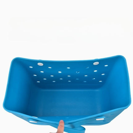 Fashionable Beach Bag, Waterproof Rubber Basket, Large Capacity Summer Shoulder Bag, Travel Bag for Women, Shopping Bags