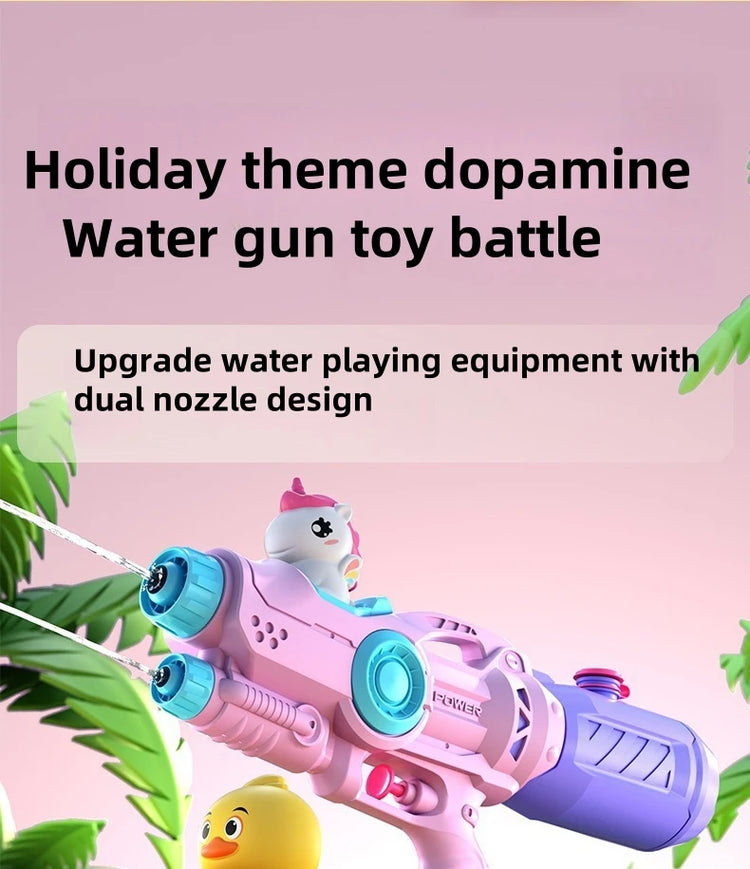 Nuovo doppio acqua estivo per bambini: perfetto per battaglie d'acqua da spiaggia e piscina all'aperto