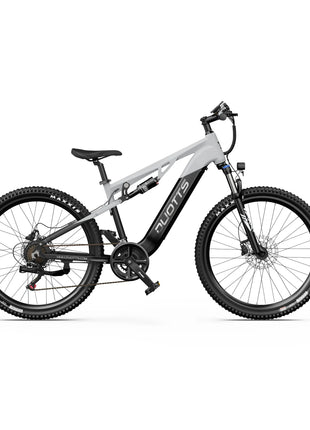 DUOTTS E29 E-bike con Motore 250W, Batteria al Litio 48V 13.5Ah, Bicicletta Elettrica con Pneumatici Fat da 27.5 Pollici, Velocità Fuoristrada 25 km/h