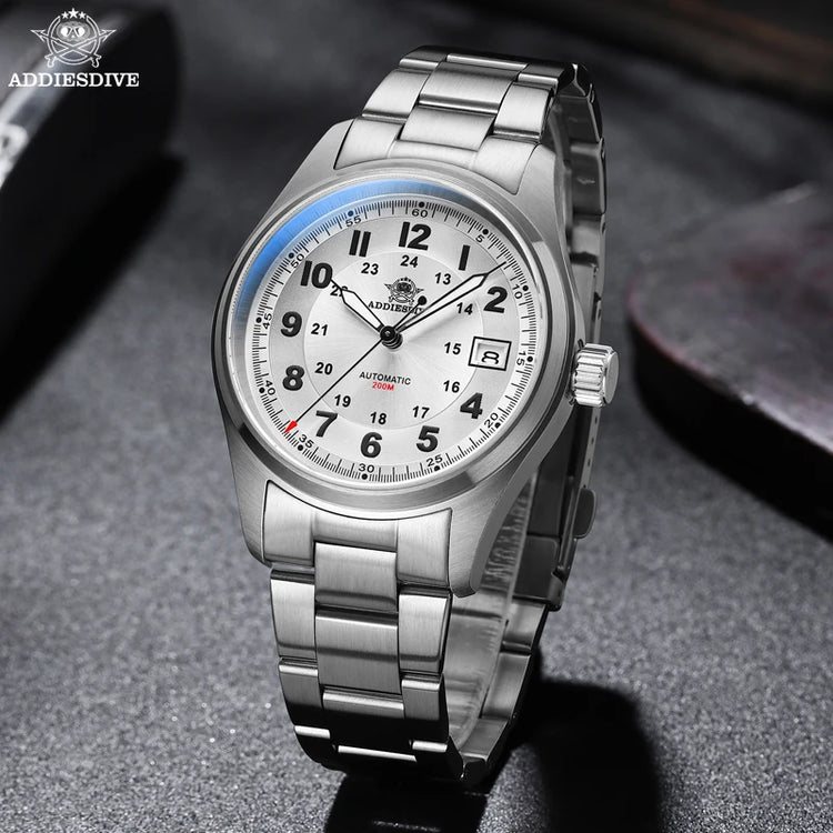 ADDIESDIVE Luxurious Men's Automatic Watch 8215 Mechanical Watches Sapphire Glass 200m Waterproof Analog Luminous Watches AD2525