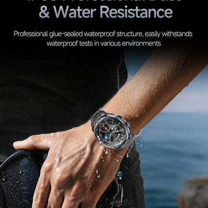 Nuovo Smartwatch 2026 con Analisi AI del Grasso Corporeo, ECG+PPG, Acido Urico, Pressione Sanguigna, Ossigeno nel Sangue, Chiamate, Schermo AMOLED per Uomini e Donne platinumshop