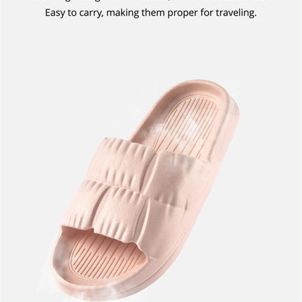 2023 Women's Soft Sole Cloud Slippers Thick Platform Indoor Outdoor Summer Beach Sandals EVA Non-slip Flip Flops