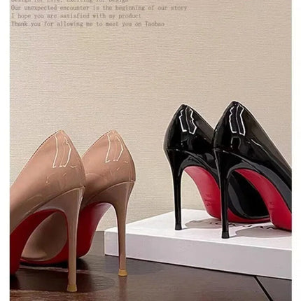 Sexy Black High Heels for Ladies Elegant woman heels 2025 trend Stiletto Pointed Toe Shoes Women Nightclub Prom Party Shoes PlatiNum