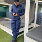 2025 Tracksuits Sports Suit Men's Hoodie Fashion Casual Sports Zipper Jacket Jacket Trousers Suitpant Sets Men New in Men's Sets PlatiNum
