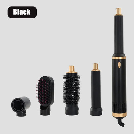 5 in 1 Hair Dryer Brush Hot Comb Set Professional Curling Iron Hair Straightener Styling Tool Air Styling Hair Dryer Household
