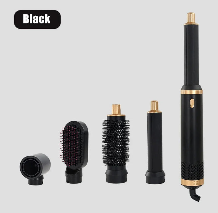 5 in 1 Hair Dryer Brush Hot Comb Set Professional Curling Iron Hair Straightener Styling Tool Air Styling Hair Dryer Household