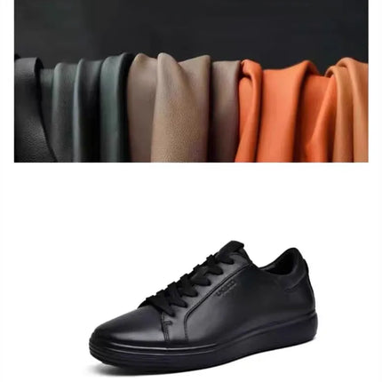 High-end Genuine Leather Men Shoes Soft trend Business Sneakers Men Fashion Sports Shoes For Men zapatillas hombre