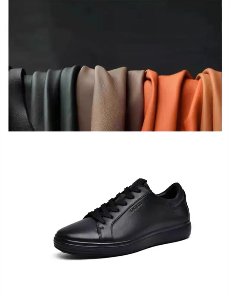 High-end Genuine Leather Men Shoes Soft trend Business Sneakers Men Fashion Sports Shoes For Men zapatillas hombre