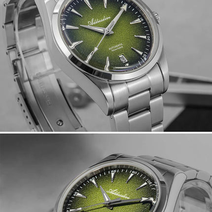 ADDIESDIVE Luxury 39mm Men Automatic Watch 8215 Mechanical BWG9 Super Luminous 100m Waterproof Watches Bubble Glass Men‘s Watch