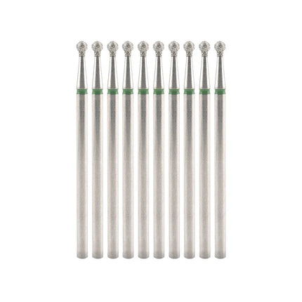 10Pcs Diamond Milling Cutter For Manicure Electric Nail Drill Bits Accessory Pedicure Machine Nail File Gel Remover Tool uñas Accesorios Y Herramientas