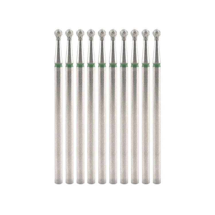 10Pcs Diamond Milling Cutter For Manicure Electric Nail Drill Bits Accessory Pedicure Machine Nail File Gel Remover Tool uñas Accesorios Y Herramientas