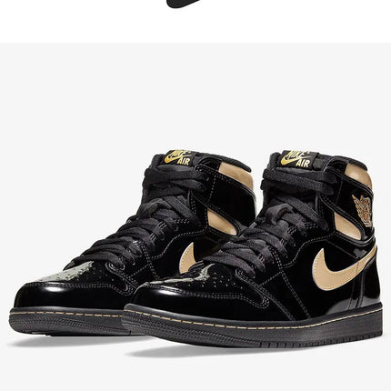 Scarpe da skate casual alte Nike Air Jordan 1 AJ1 originali da uomo 555088-032 platinumshop