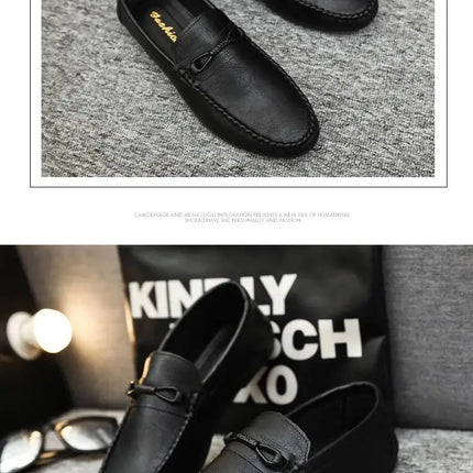 Mocassini da Uomo di Lusso in Pelle PU, Moda Casual, Nuovi Modelli 2026, Comodi e di Alta Qualità, Scarpe da Guida e Sneakers