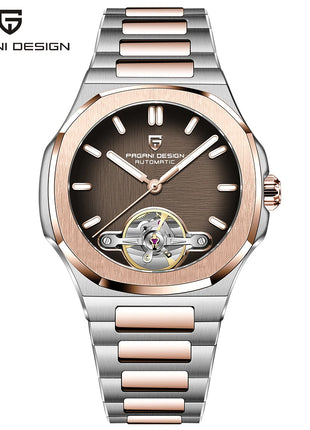 Nuovo Orologio da Uomo PAGANI DESIGN 2026 con Tourbillon Scheletrato, Orologio Automatico di Lusso di Alta Gamma per Uomo, Elegante Orologio da Polso Meccanico Sportivo