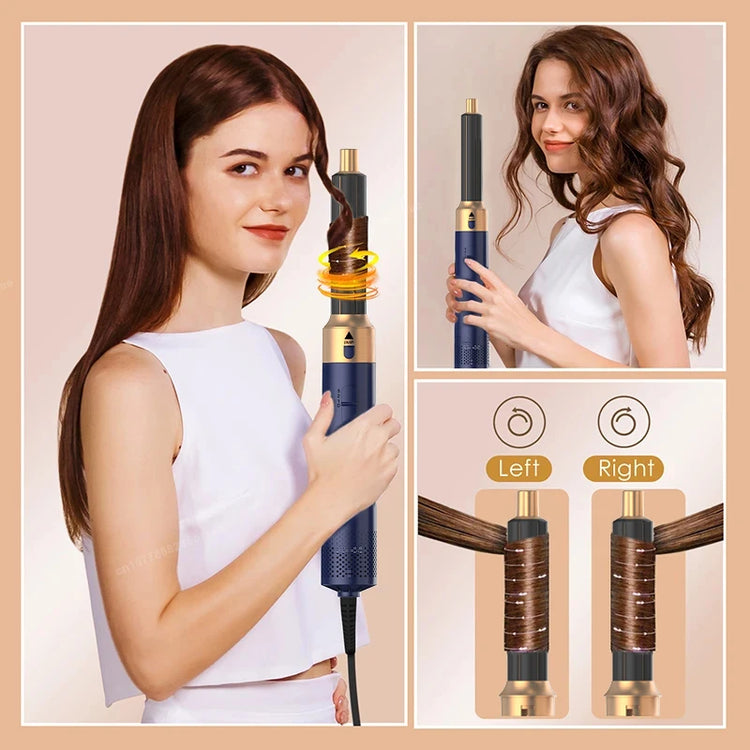 5 In 1 Multi Styler New Design Hair Dryer for Hair 5 in 1 Styler with Curling Barrel Hot Air Brush Styling Tool MultiStyler