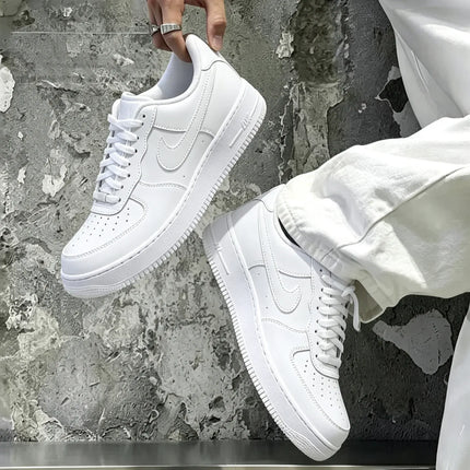 Nike Air Force 1 Classic Retro Lightweight Comfortable Versatile Wear-Resistant Non-Slip Shock-Absorbing Breathable Supportive Low-Top Sneakers Men's Model Cw2288-111