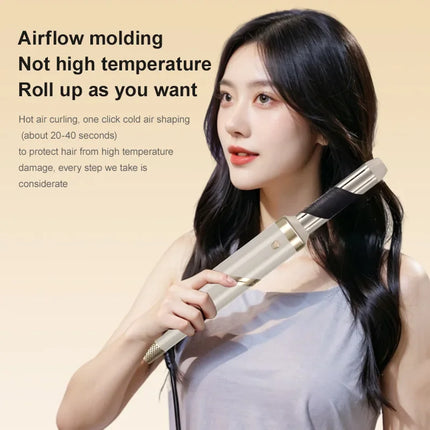 9 in 1 Hair dryer Professional Negative Ion curling Iron Hair Straightener Brushless Motor High Speed Hair Dryer Hot Comb Set